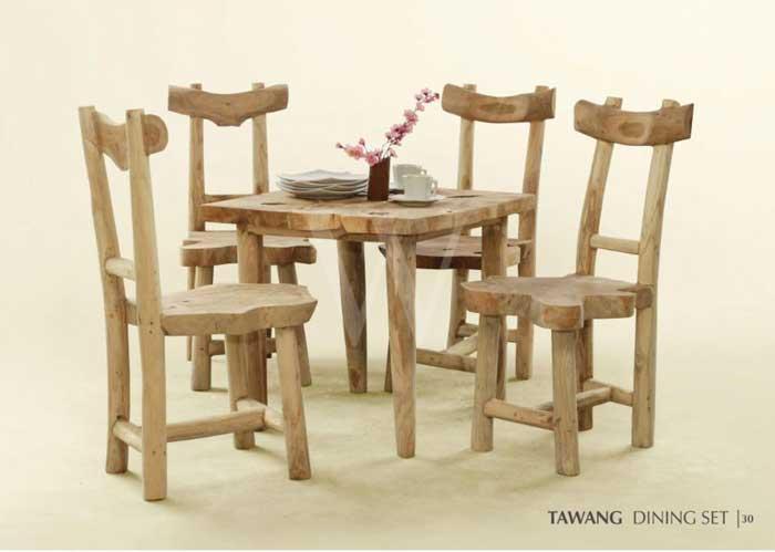 Tawang Dining Set Reclaimed Wood Furniture